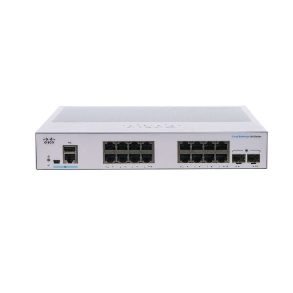 CBS350 Managed 16-port GE Ext PS 2x1G SFP