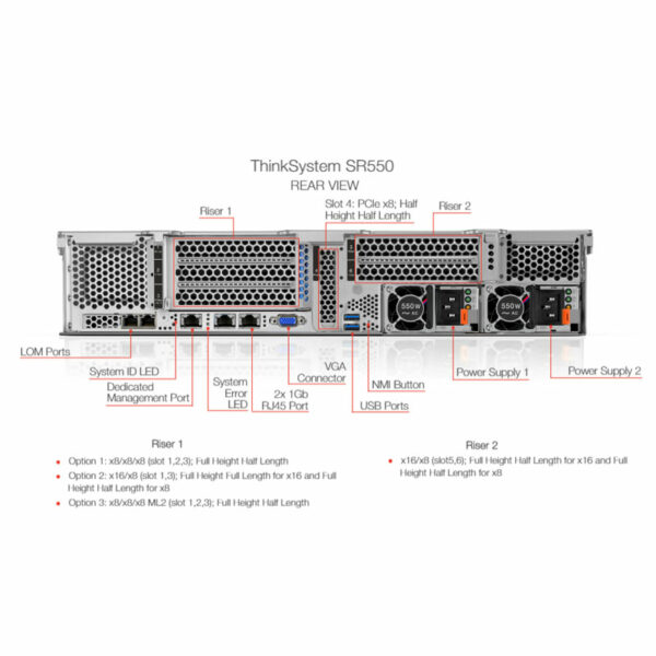 Lenovo Com Server RR ThinkSystem ST50 (7Y48S0R400)